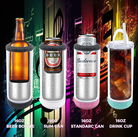 Mele Coolers - Music Tumblers with Bluetooth Speakers